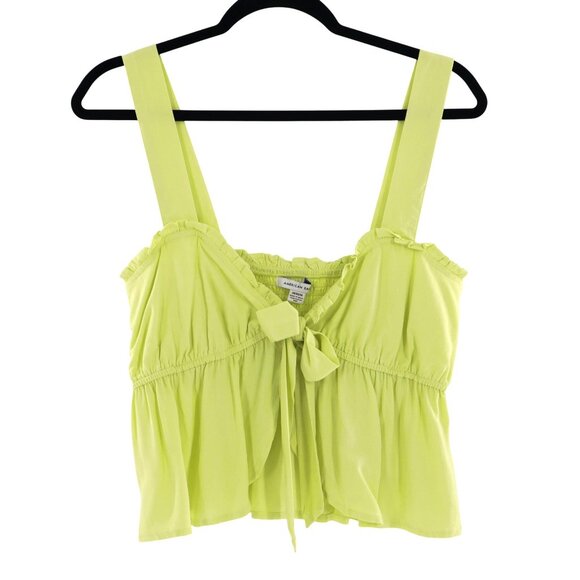 American Eagle Tops - American Eagle Tank Top Womens M Green Beach Resort Cruise Summer‎ NWOT